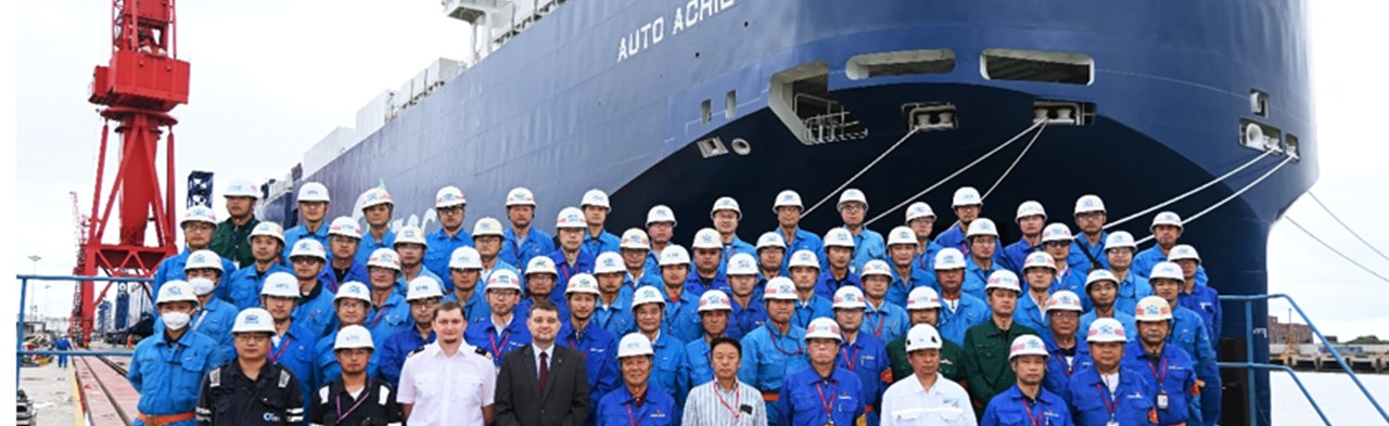 UECC takes delivery of second multi-fuel LNG battery hybrid PCTC