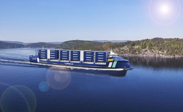 Samskip and Ocean Infinity secure funds to drive forward hydrogen-fuelled SeaShuttle container ship