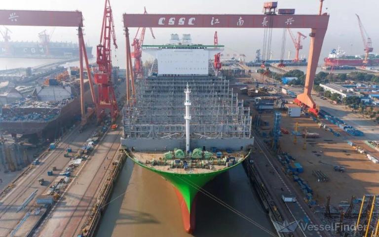WATCH: China delivers world's largest 24,000 TEU container ship