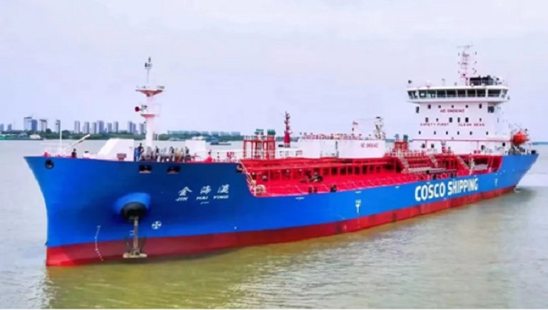 Largest ship in southwest of China delivered