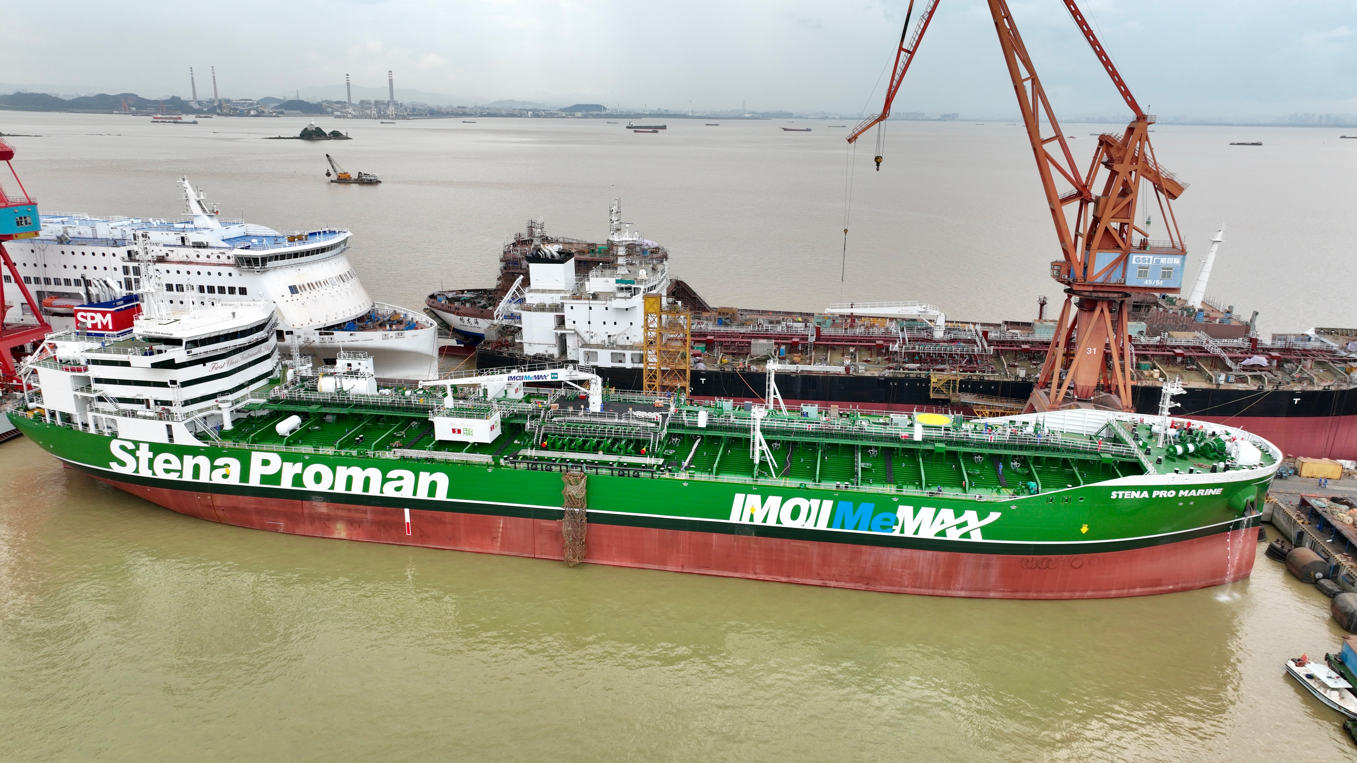 Proman Stena Bulk Takes Delivery Of Second Methanol-Fuelled Tanker - Stena Pro Marine