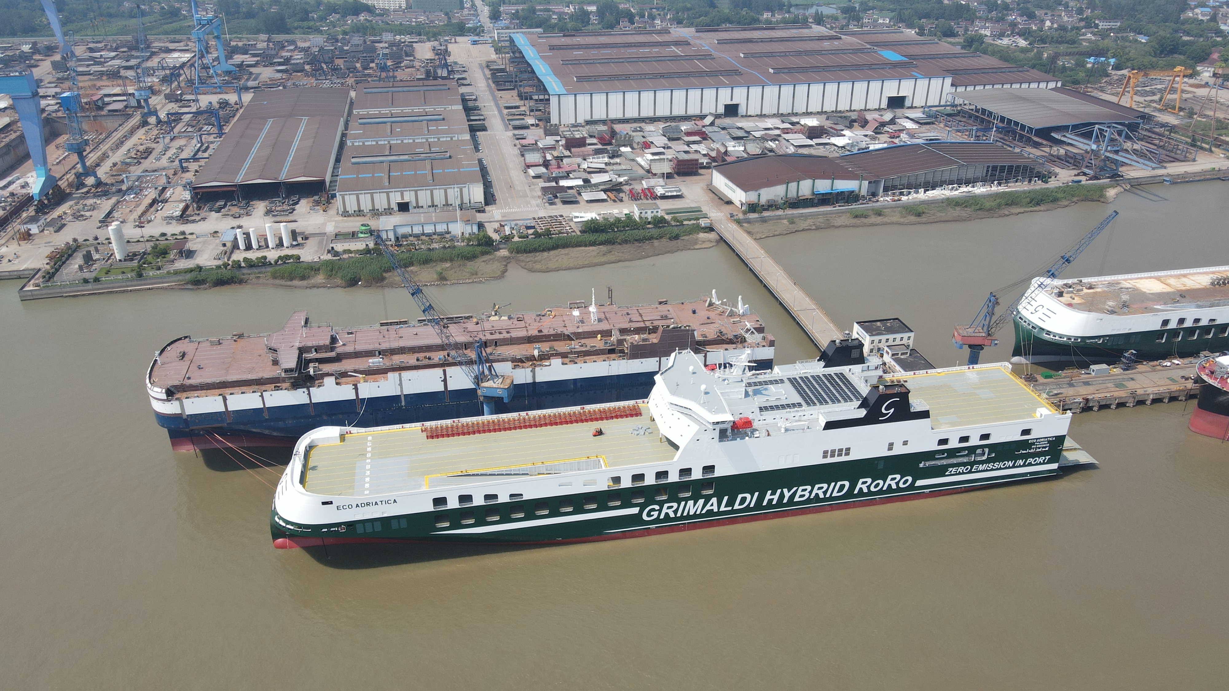 The Eco Adriatica Enters The Grimaldi Fleet