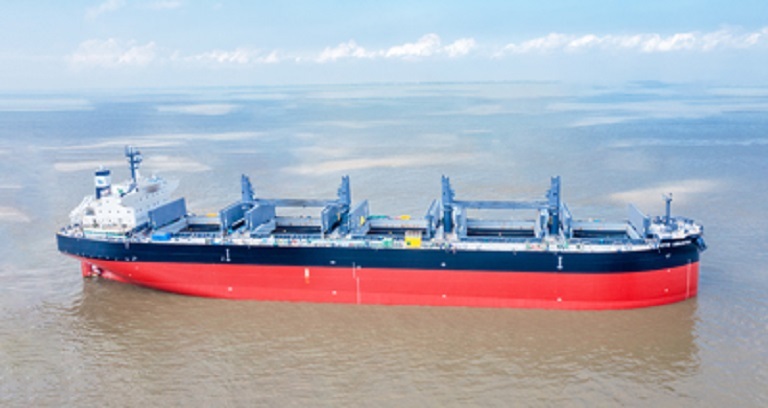 Kawasaki Heavy Industries Delivers Bulk Carrier ETG UBUNTU