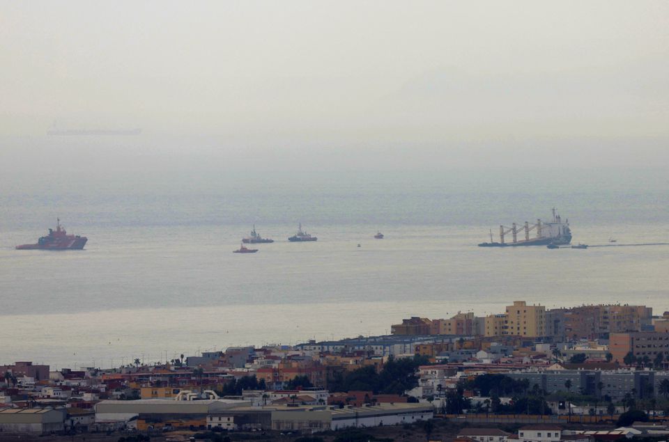 Cargo Ship OS 35 carrying 250 tonnes of diesel collides with tanker Adam LNG off Gibraltar – Oil Spill fears