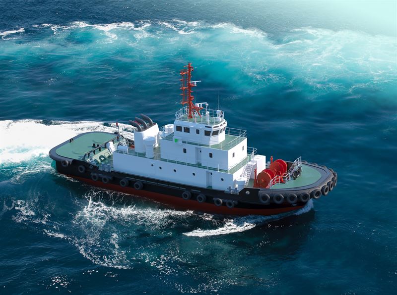 Wärtsilä propulsion solution selected for sustainable new hybrid tug