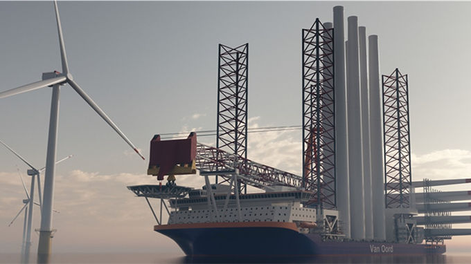 MacGregor to supply deck handling solutions for one of world’s largest wind turbine installation vessels