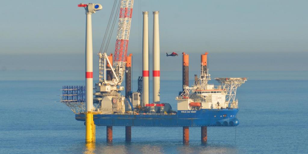 Jan De Nul installs 80 turbines at the first French commercial-scale  offshore wind farm ahead of schedule - VesselFinder