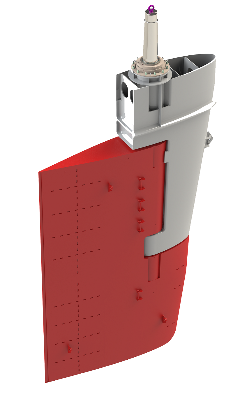 Flanking Rudders  Damen Marine Components