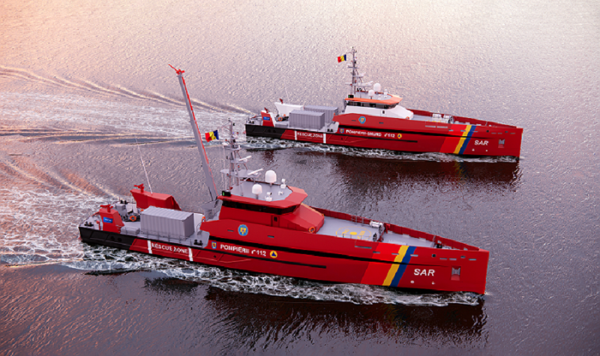 Damen to build two emergency response vessels for Romania