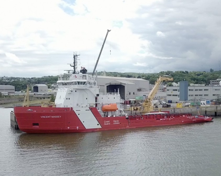 Davie Delivers Icebreaker Vincent Massey to Canadian Coast Guard