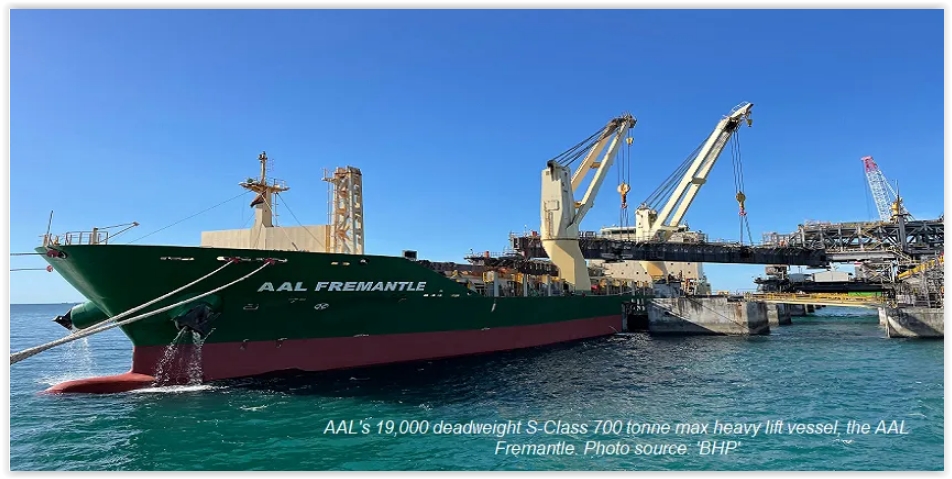AAL Successfully Completes Operation For Disassembled Berth Infrastructure Components in Australia