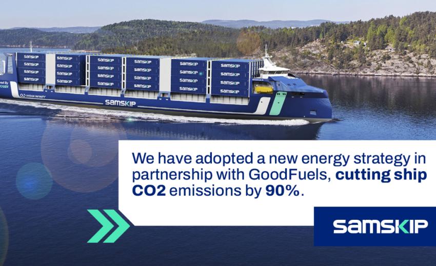 Samskip confirms 90% cut in ship CO2 emissions