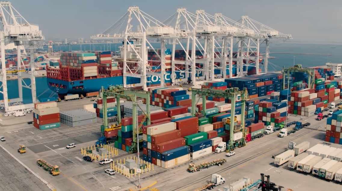 SSA Marine Converts 9 Diesel-Powered Rubber-Tired Gantry Cranes to Electric at the Port of Long Beach Pier J Terminal (Video)