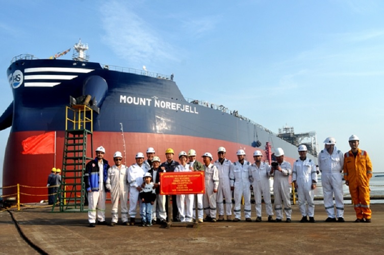 Successful Launching of 2 X 210 000 DWT Bulk Carriers at New Times Shipyard