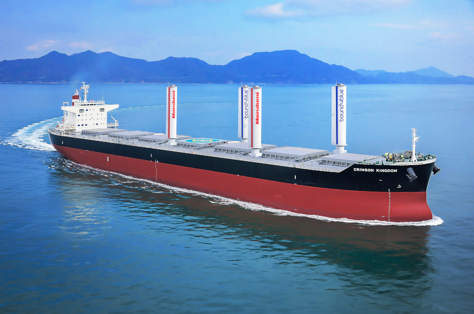 Japanese giant Marubeni picks bound4blue’s suction sails to power its Panamax bulk carrier