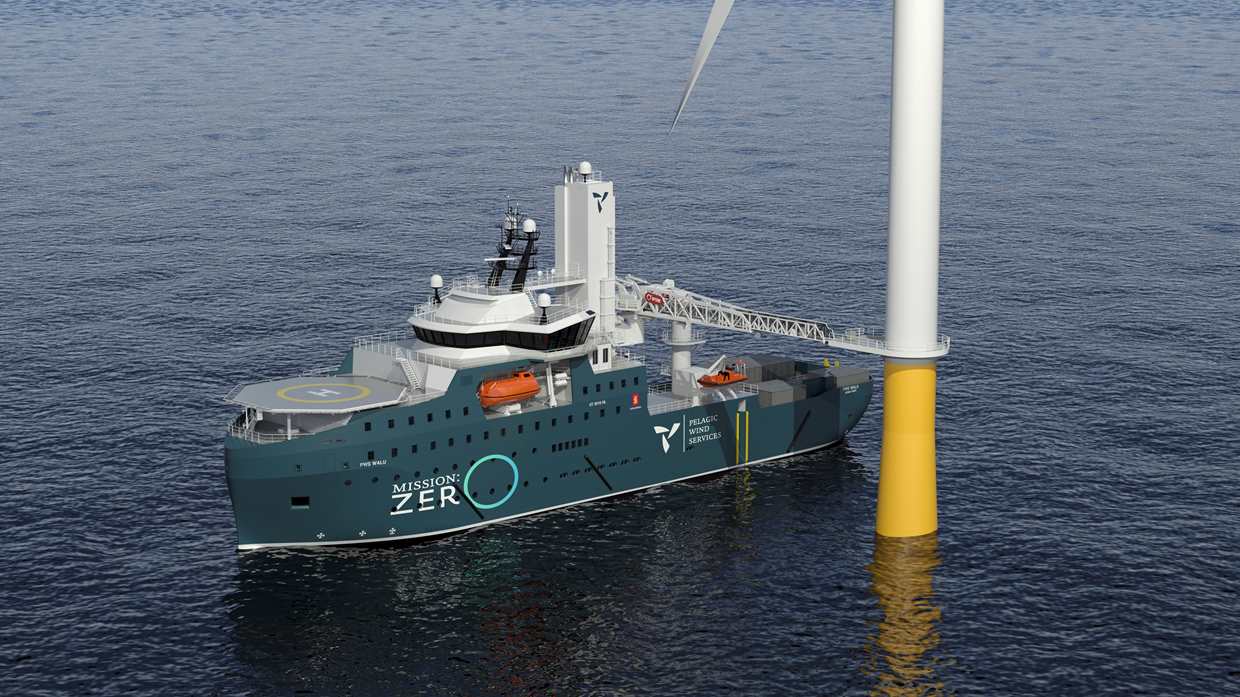 Kongsberg Maritime Wins NOK300mln Contract For New CSOV’s For Pelagic Wind Services