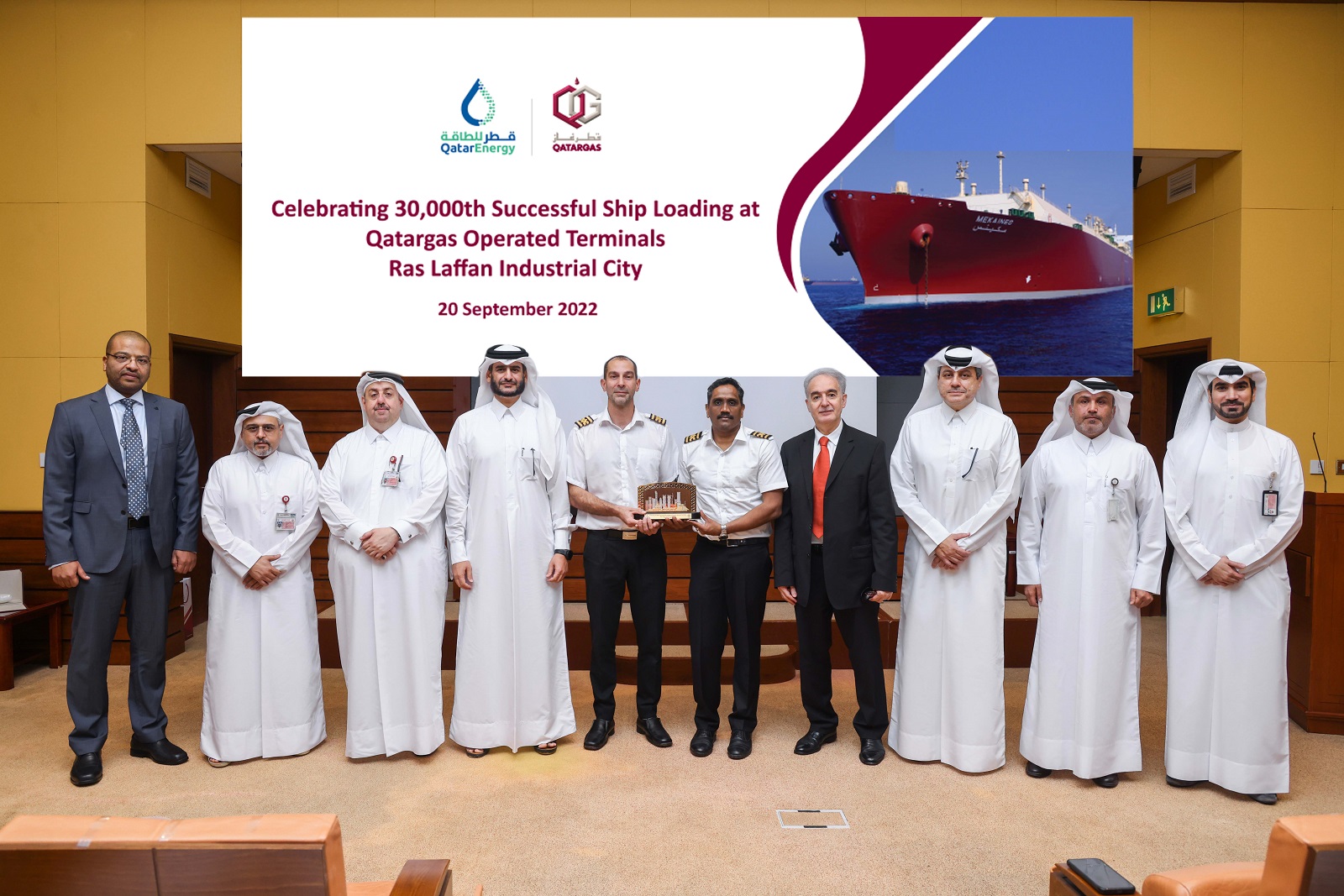 QatarEnergy, Qatargas Celebrate 30,000th Successful Ship Loading From ...