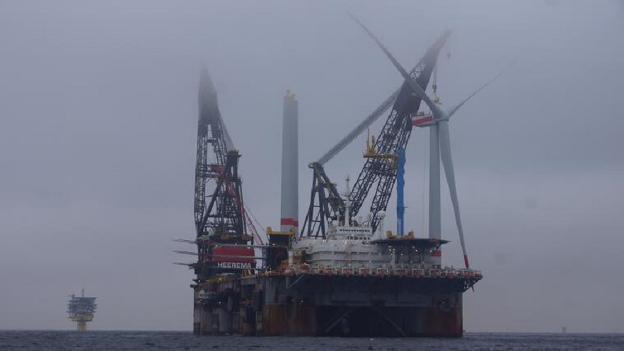 Heerema installs first wind turbine using novel RNA method