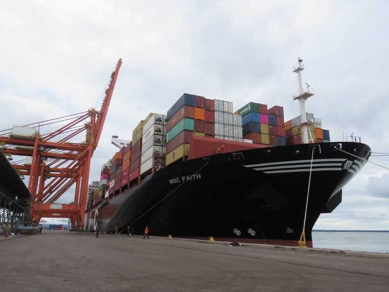 Puerto Aguadulce receives the largest vessel ever to call at a Colombian Port