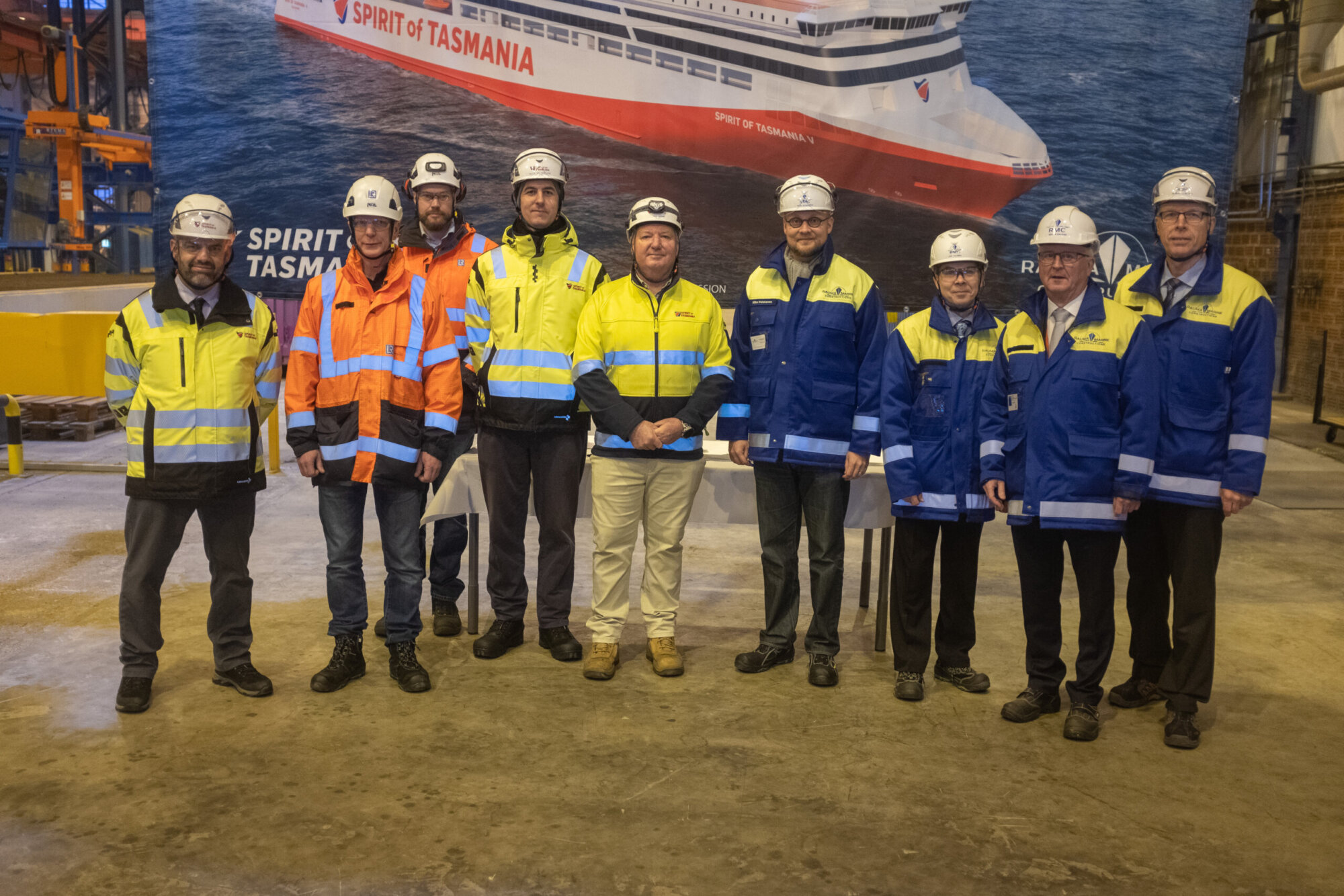 Rauma shipyard begins construction of the second LNG-powered car and passenger ferry for the world’s southernmost open sea route between mainland Australia and Tasmania