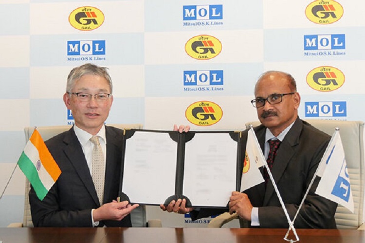 MOL and GAIL to Strengthen Partnership - Sign Time Charter Contract for Newbuilding LNG Carrier and Joint Ownership of Existing LNG Carrier 