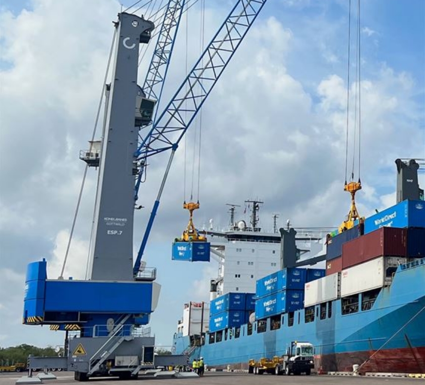 Port in Bahamas orders Konecranes Gottwald Generation 6 Mobile Harbor Crane to raise productivity and eco-efficiency