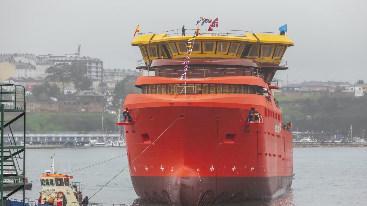 Launch of Edda Wind’s Commissioning Service Operation Vessel C491