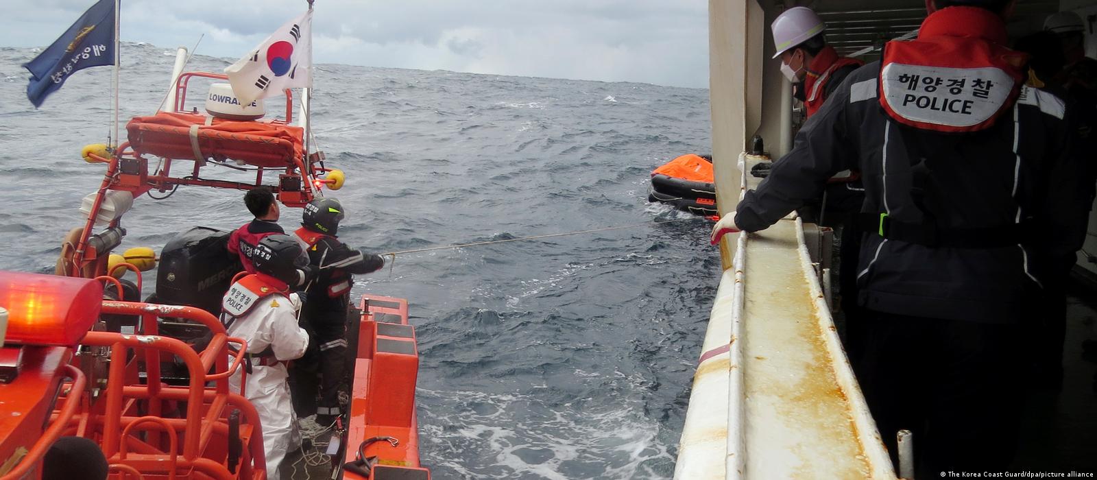 Chinese cargo ship sinks off the coast of Japan