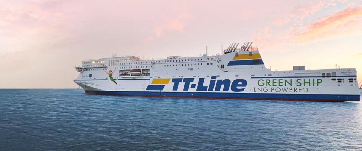 TT-Line’s New Green Ship Peter Pan goes into service