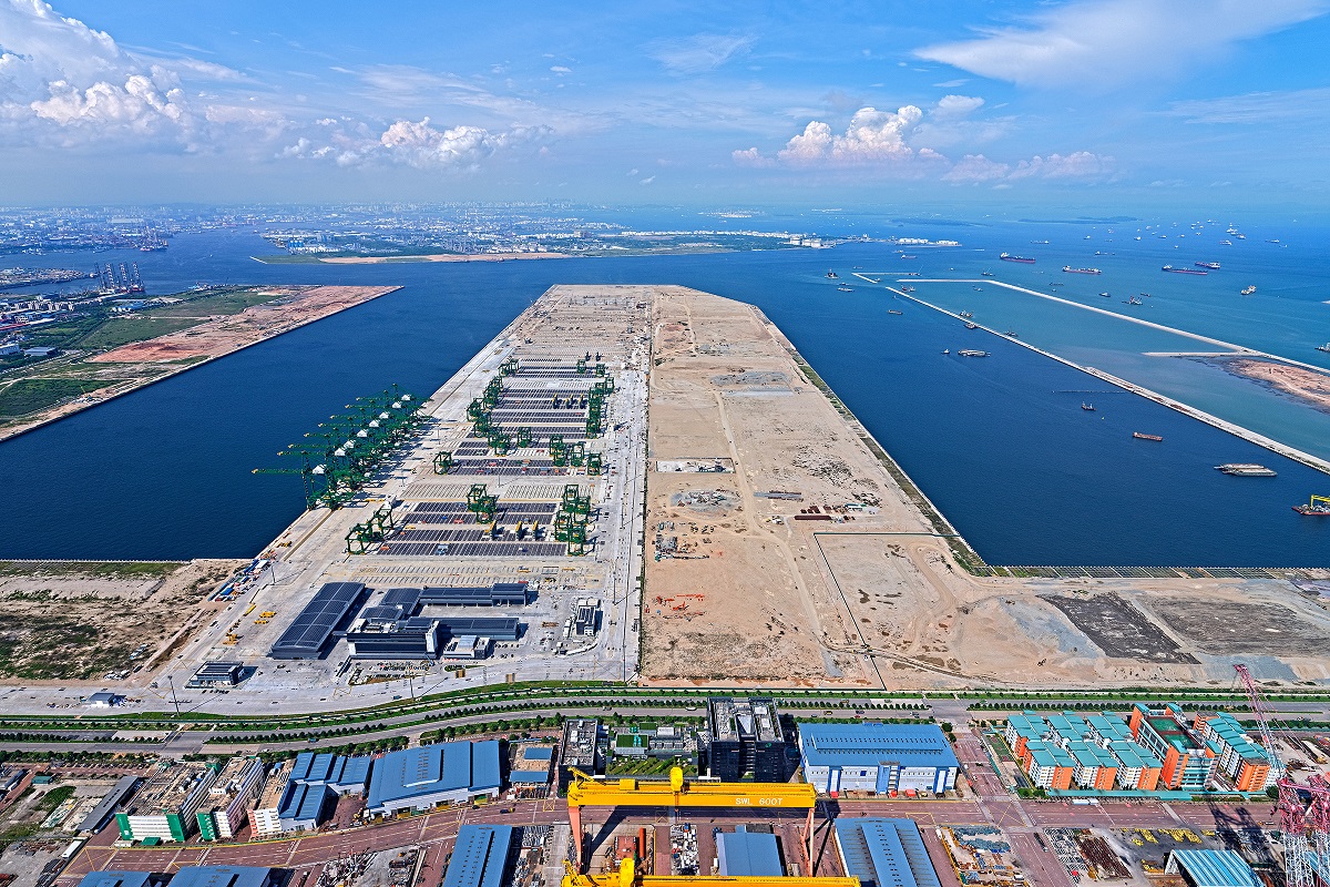 Port Authority of Singapore receives award for engineering innovations for Tuas Port Phase 1 Reclamation Project