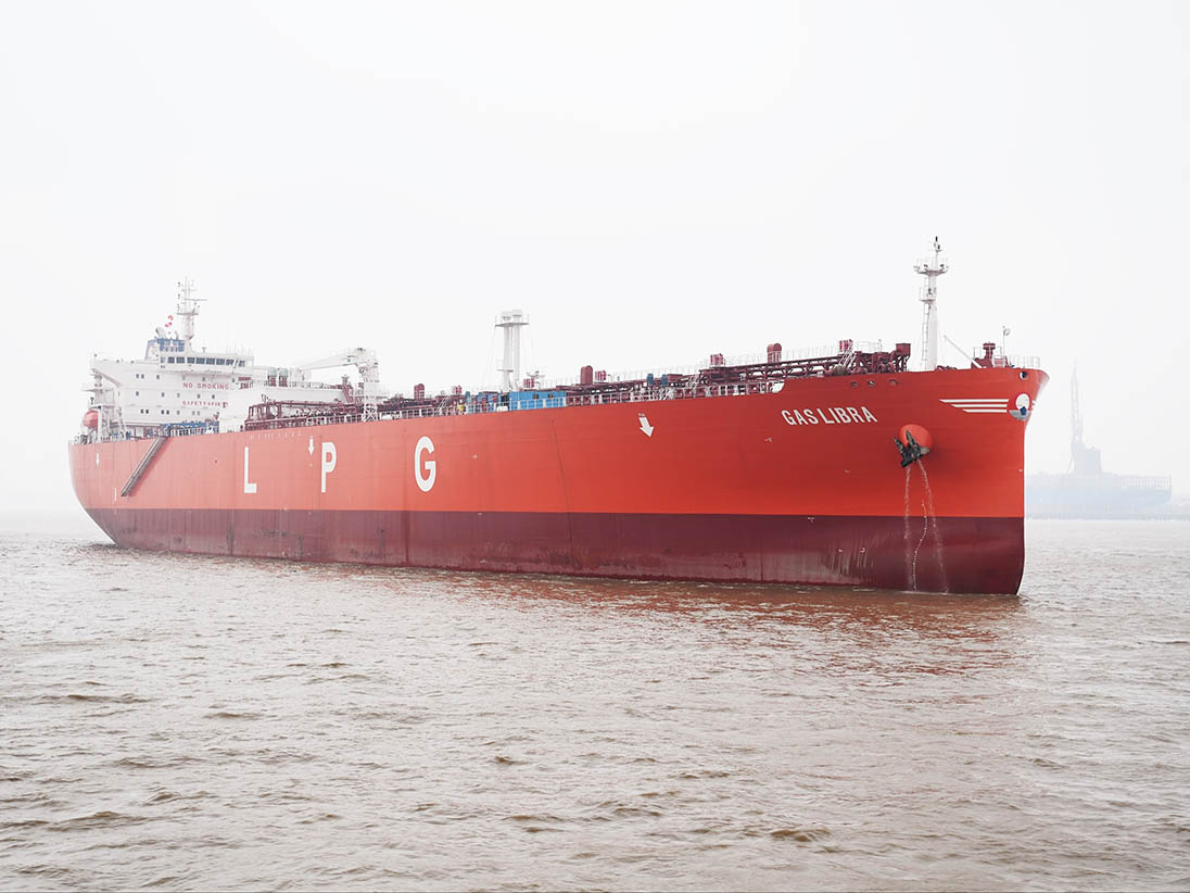 Tianjin Southwest Picks Up Option for LPG Carrier Dual-Fuel Retrofits