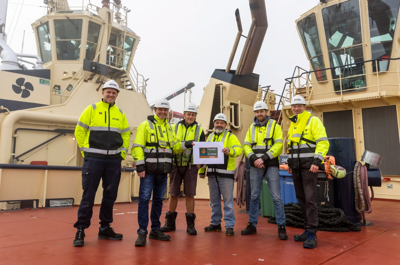 Svitzer Gains Gold In PLA’s Thames Green Scheme