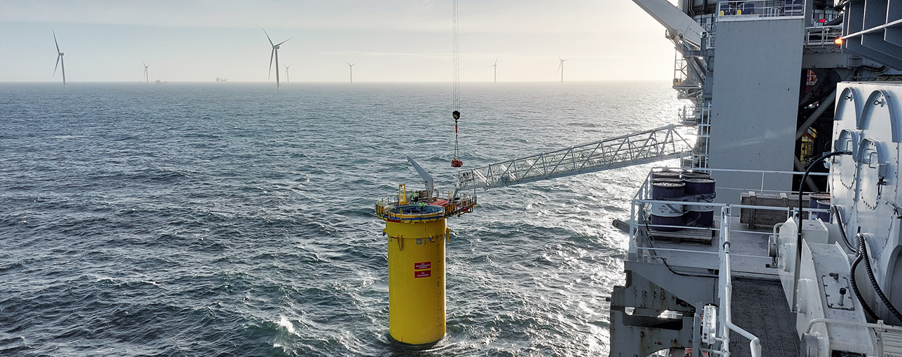 DNV and partners launch EMRED JIP to create GHG reporting metrics for offshore wind installation vessels