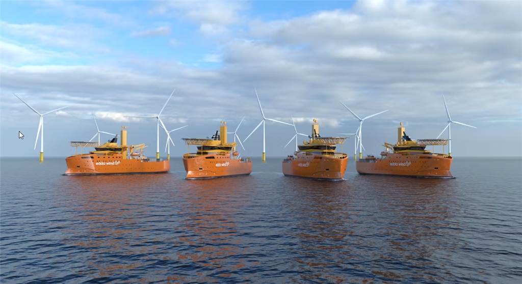 Edda Wind orders four new CSOVs, enhancing position as world’s leading CSOV provider