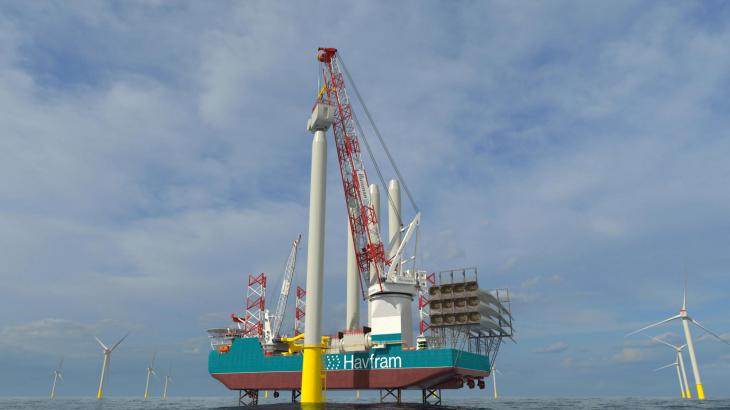 Huisman to equip Havfram WTIVs with 3,000mt+ Leg Encircling Cranes