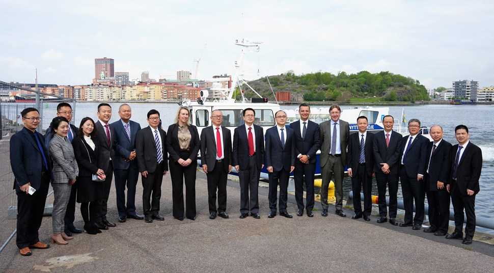 The Port of Gothenburg signs sister port agreement with the Port of Shenzhen