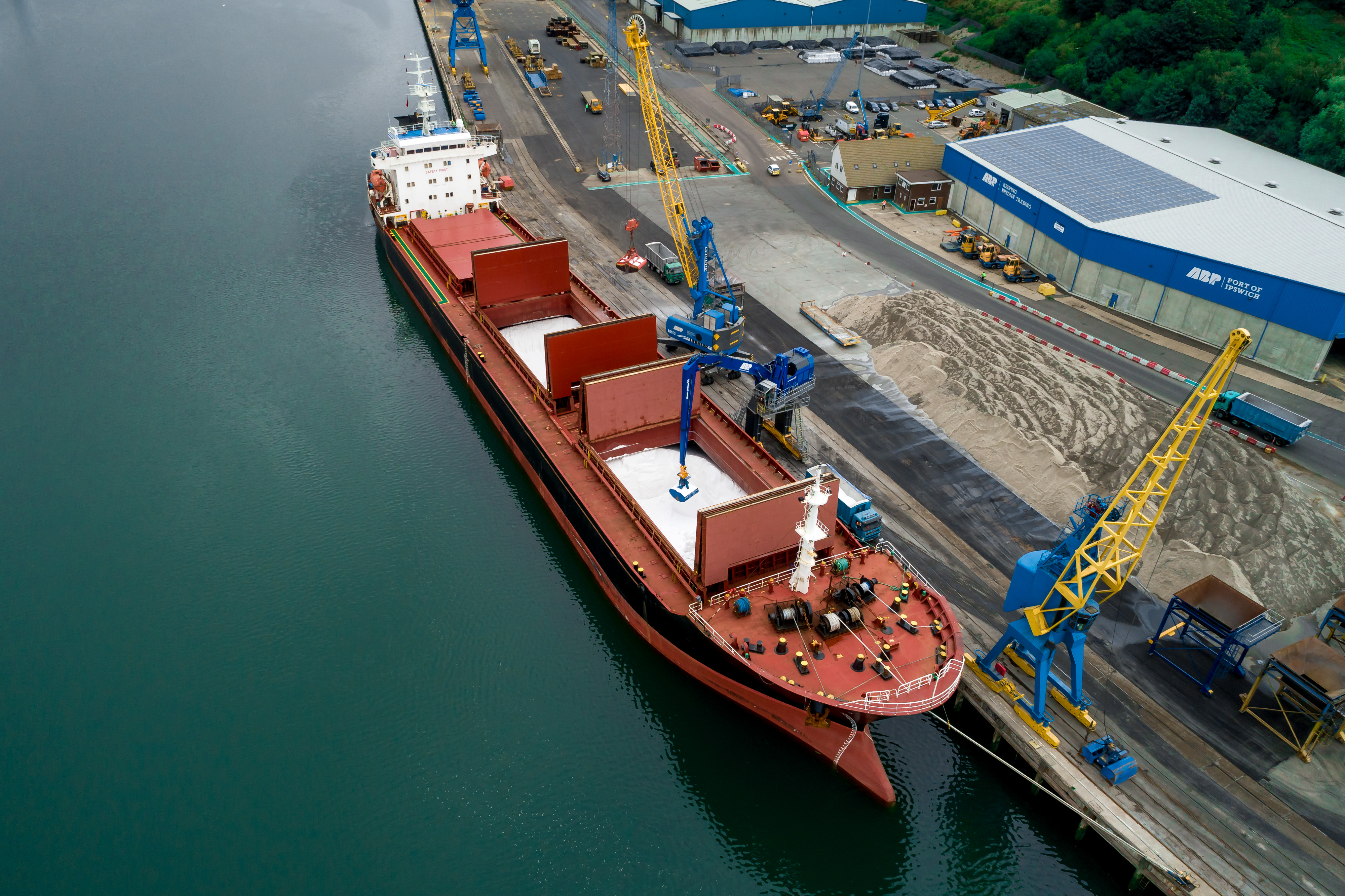 Record-breaking 1 million tonnes of cargo handled through ABP’s Port of Ipswich