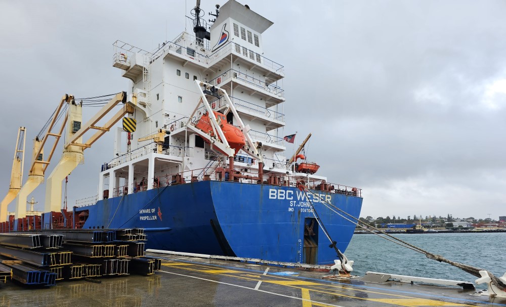 Unsafe and unseaworthy cargo ship banned from Australian waters