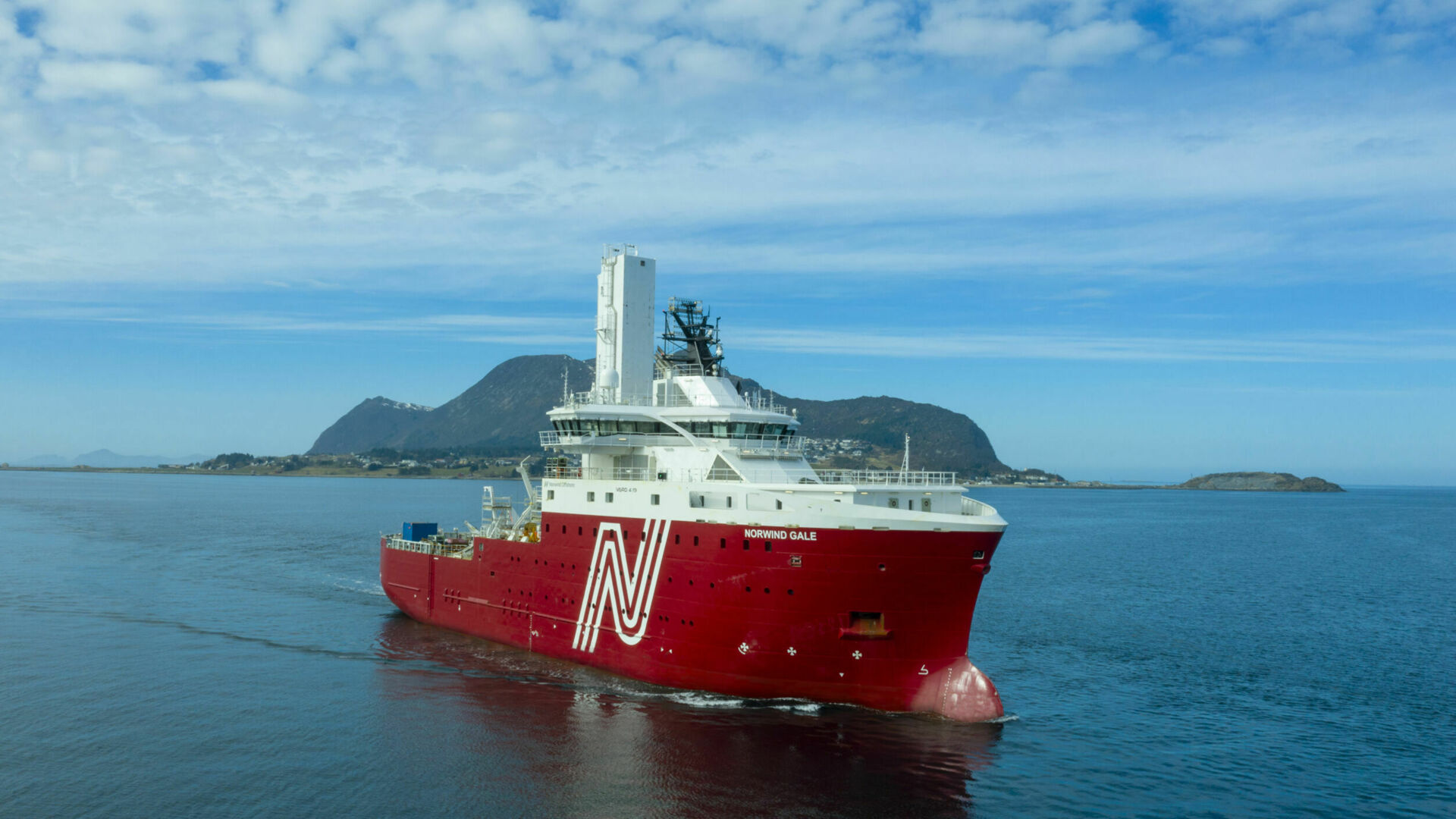 VARD's cutting-edge vessel for Norwind Offshore named Norwind Gale