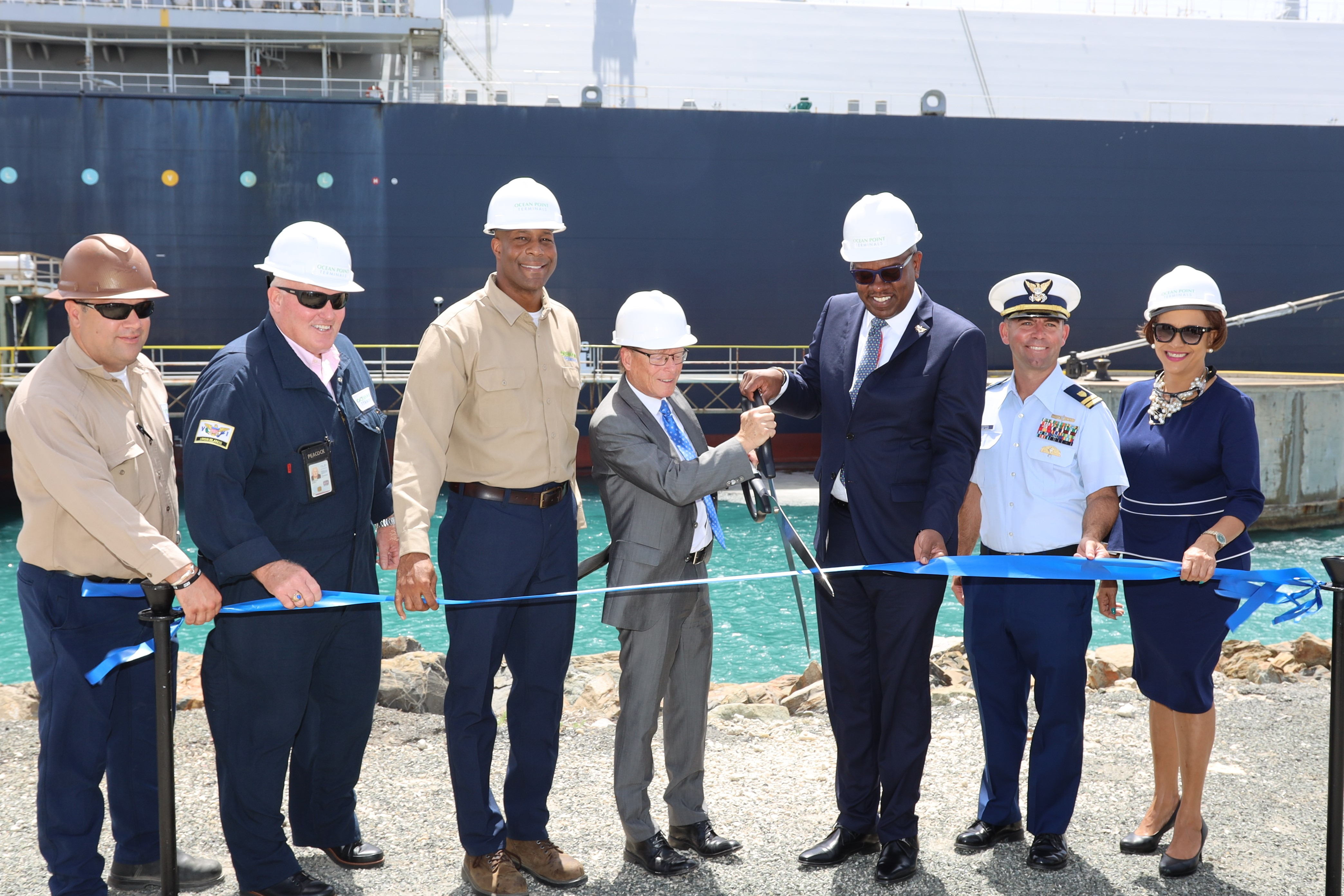 Ocean Point Terminals Announces Arrival of First LNG Carrier and Start of New Business Line