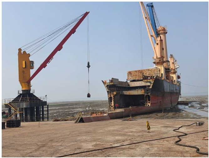 NYK Completes Vessel Dismantling in Bangladesh