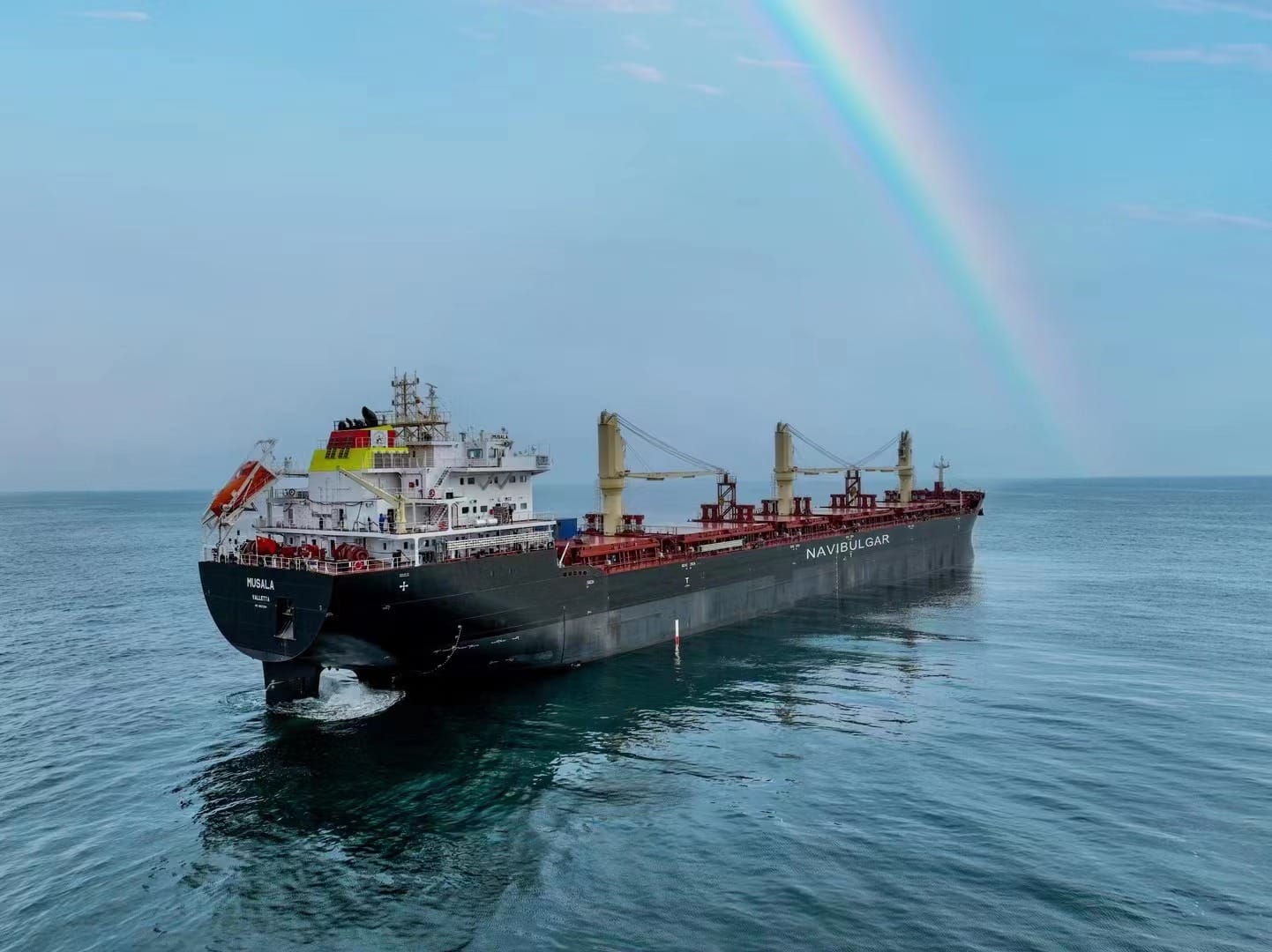 Naming ceremony for Navibulgar's 32,150 tonne bulk carrier Musala held at Jiangsu Yangzi Xinfu Shipbuilding Shipyard