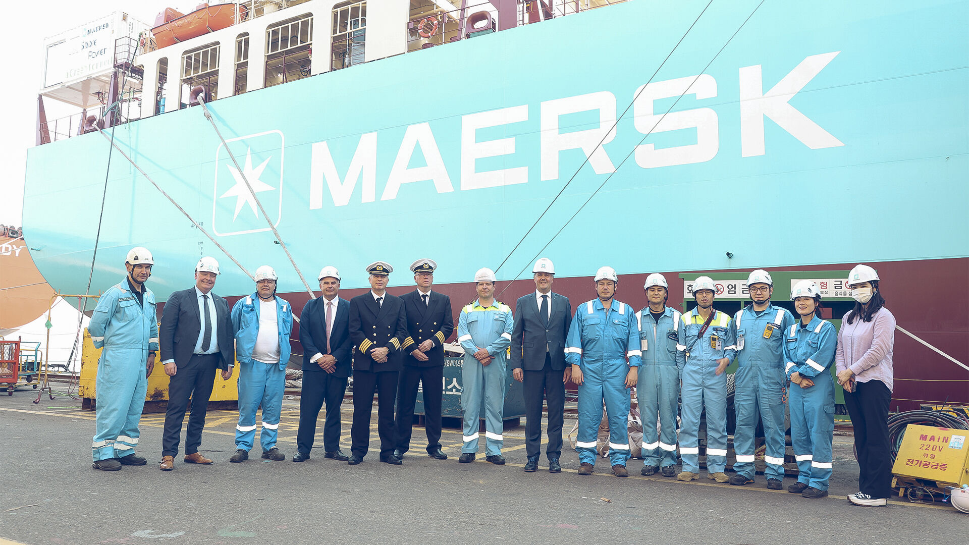 Maersk Takes Delivery of Methanol-Fueled Containership