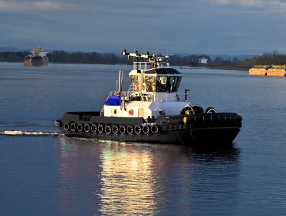 Crowley Charters Powerful Tier IV Tug to Serve Los Angeles, Long Beach