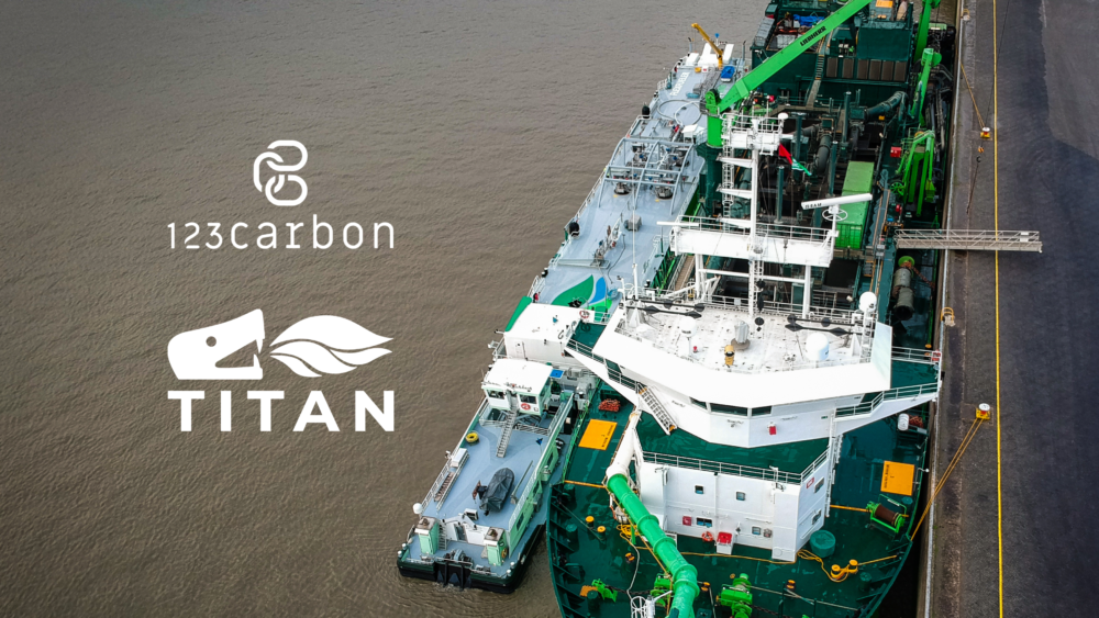 Titan and 123Carbon partner on carbon insetting to progress clean fuel transition