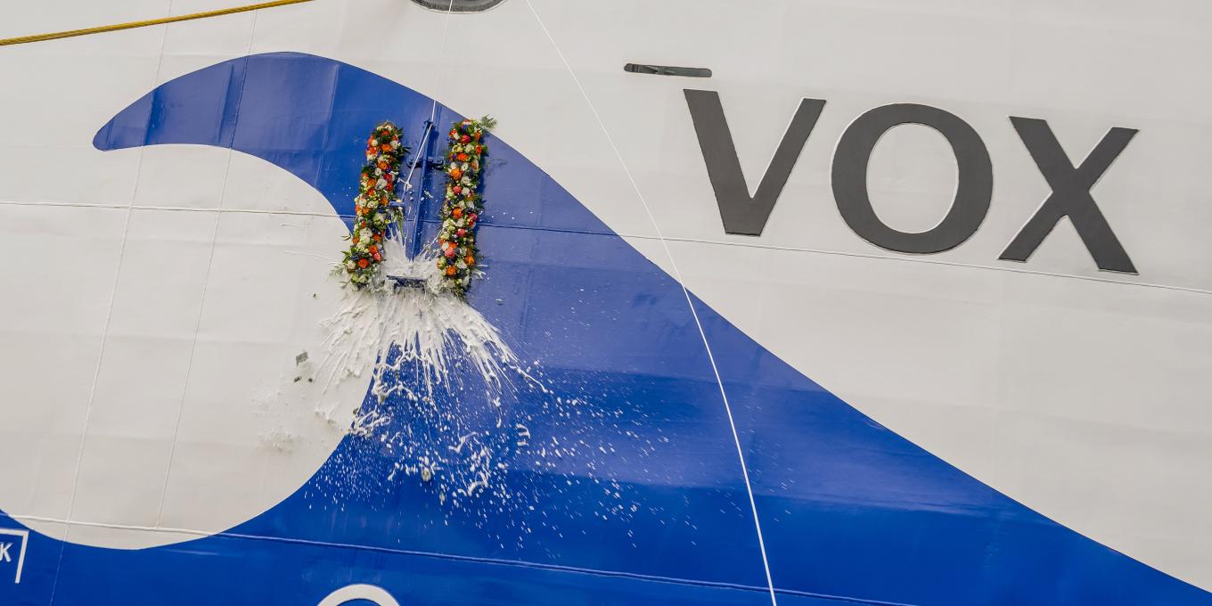 Van Oord announces the christening ladies of the Vox Alexia and Calypso