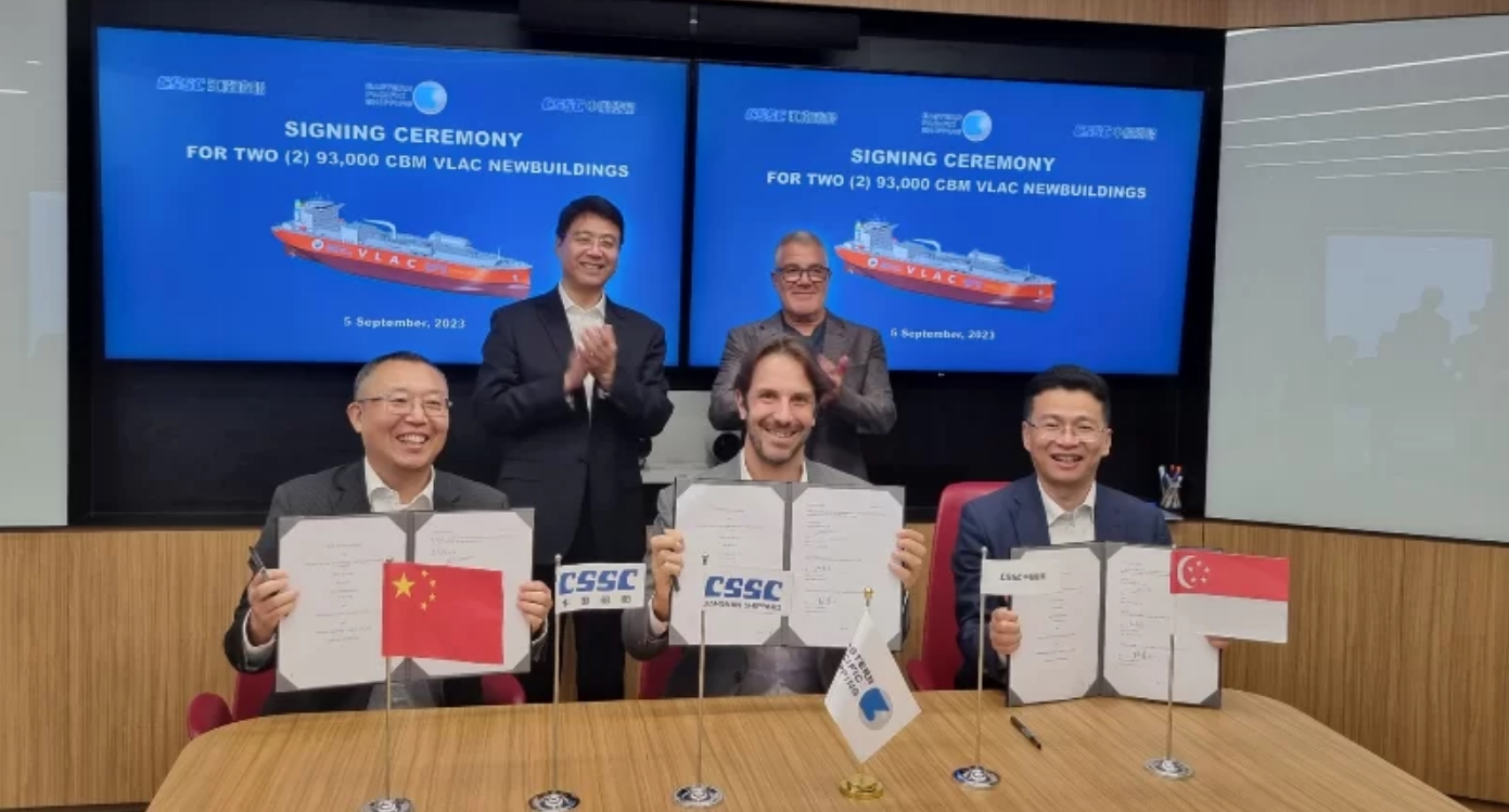 Eastern Pacific Shipping signs MoUs on development of world’s first ammonia dual-fuel vessels accelerating the maritime industry’s decarbonisation efforts