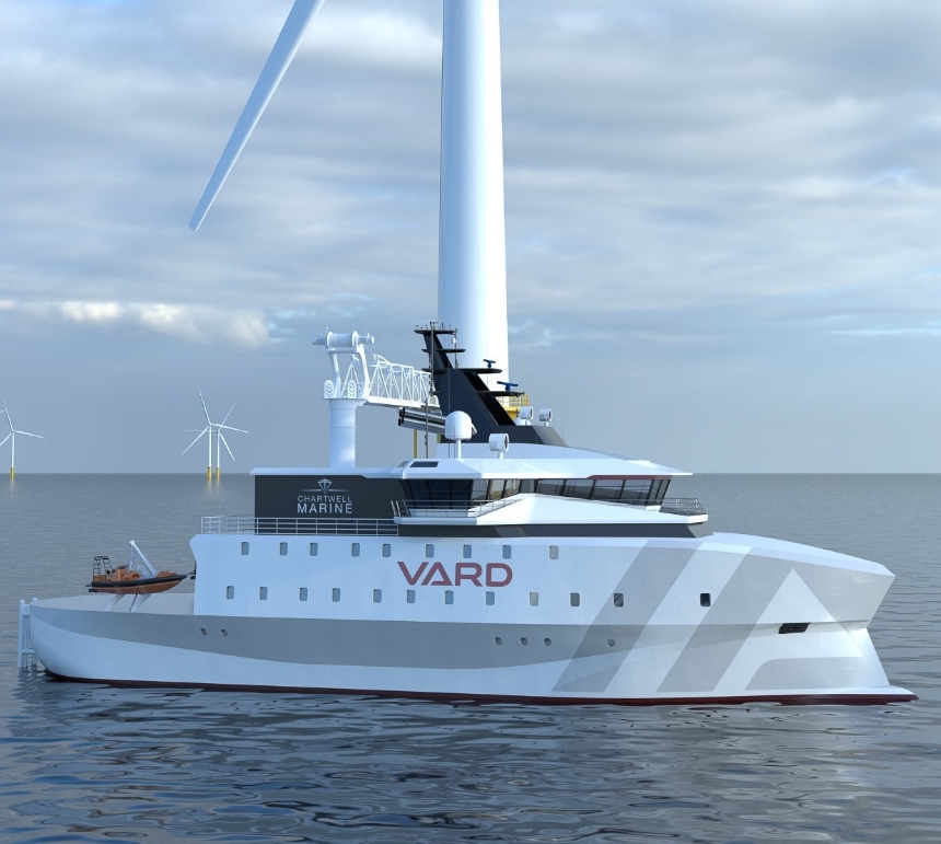 Chartwell Marine and VARD join forces to deliver original ‘Midi-SOV’ design for offshore wind