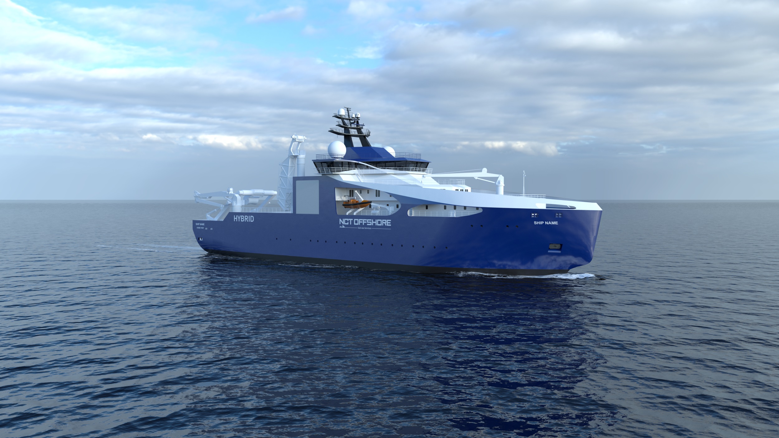 Hybrid Propulsion Package for Cable-Laying Vessel Features 4 × MAN 175D GenSets