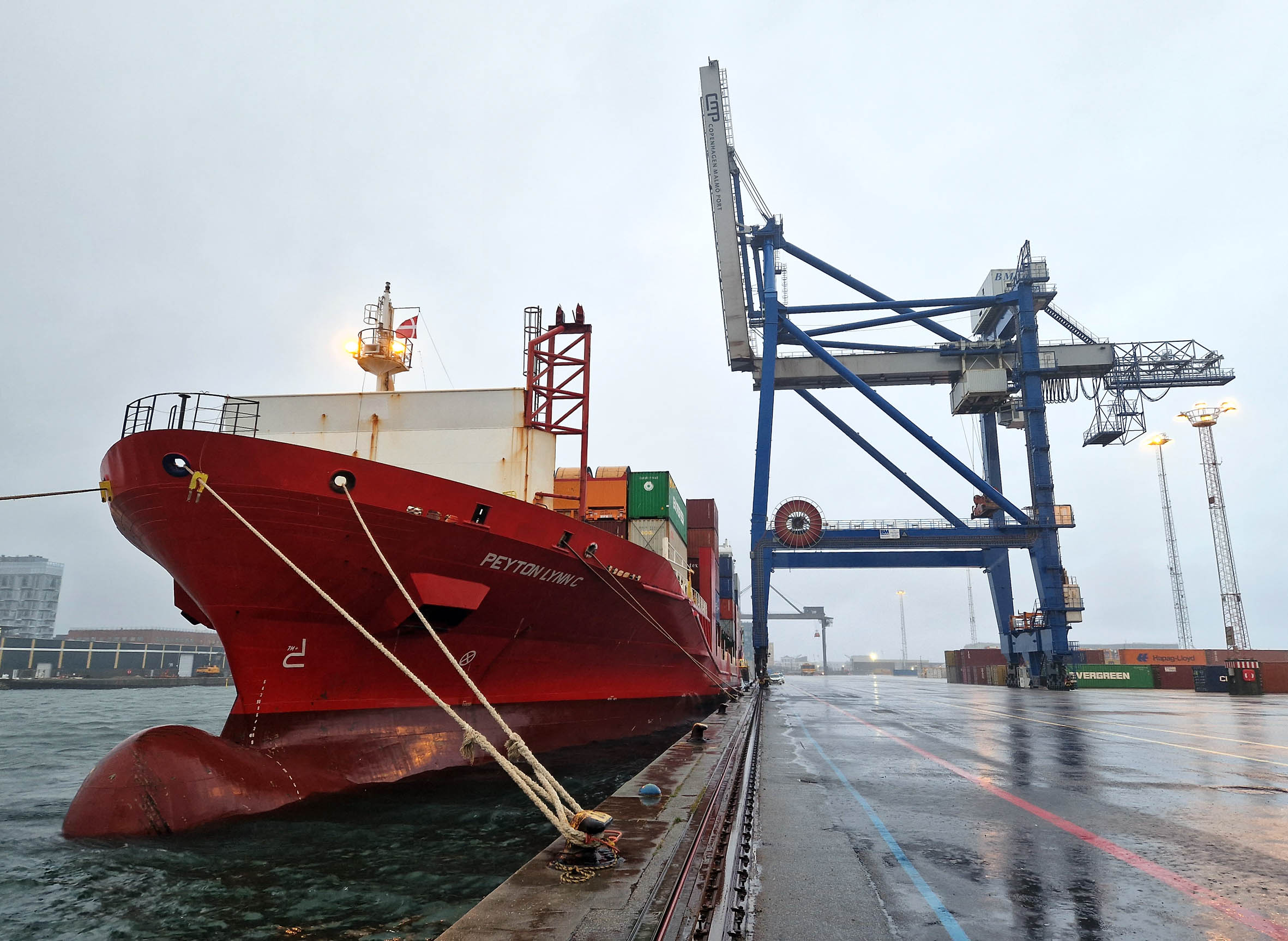 New weekly container route connecting Copenhagen with 3 German Hub ports